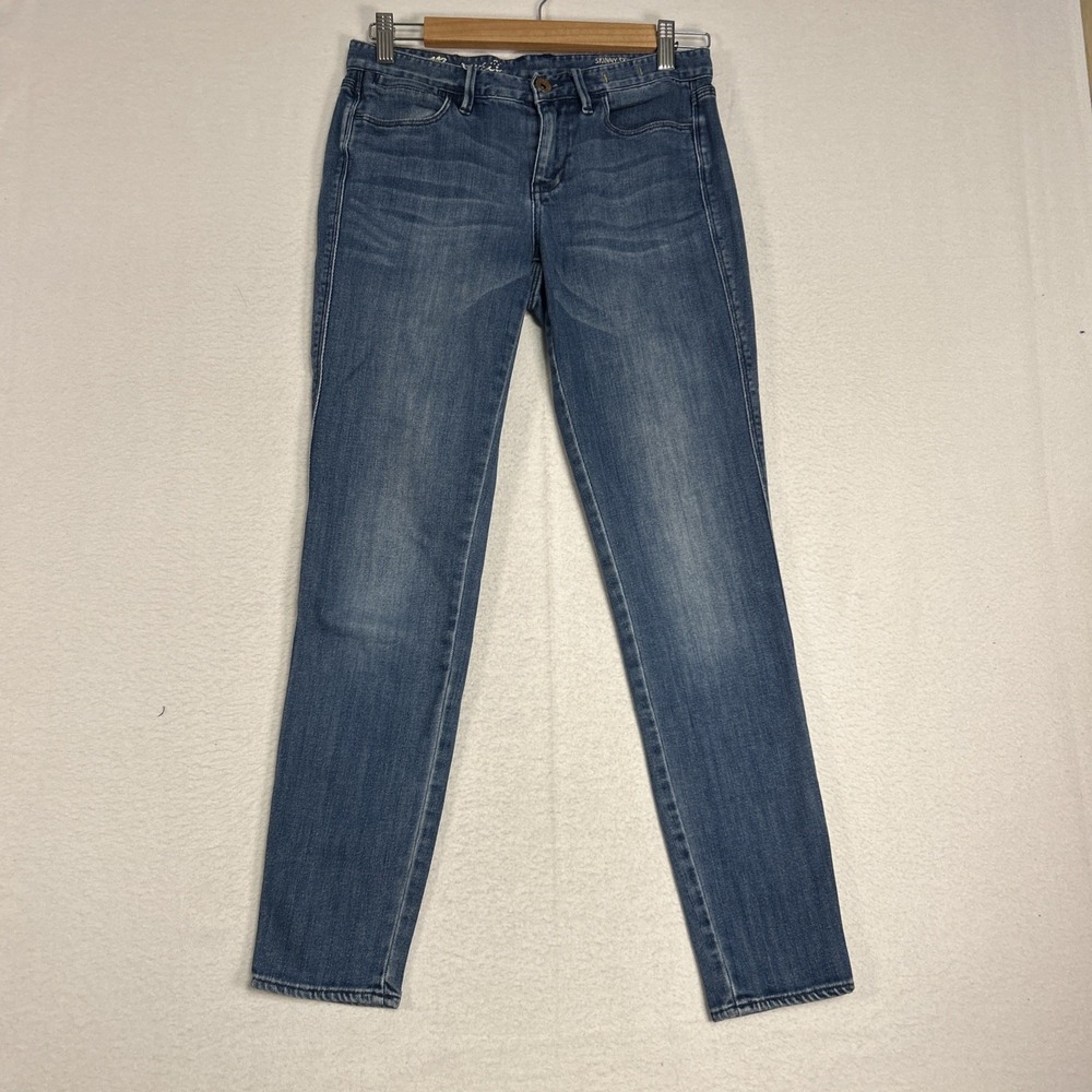 Madewell Blue Jeans Womens Size 26 Skinny Ankle Low Rise Stretch Denim Pants